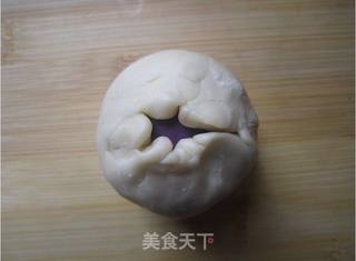酥皮紫薯球的做法步骤:21