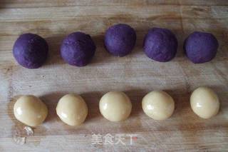 紫薯月饼的做法步骤:4