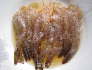 日式炸虾的做法步骤:4