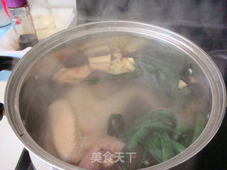 香葱白斩鸡的做法步骤:3