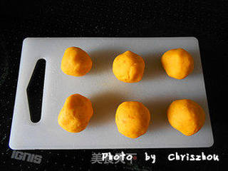 【香糯的南瓜饼】---秋天的美味的做法步骤:8