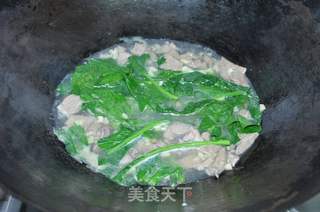菠菜猪肝汤的做法步骤:12