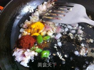 印度椰茸咖喱鸡肉KONKANI CHILKEN的做法步骤：5