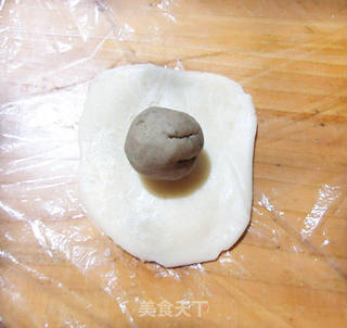 一口酥【迷你卡通绿豆酥饼】的做法步骤：8