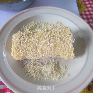 午后休闲小甜点の【吐司香蕉卷】的做法步骤：6