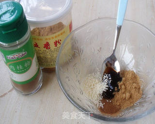 香酥芝麻兔的做法步骤:3