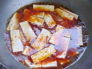 快手农家味——西北农家煎豆腐的做法步骤:8