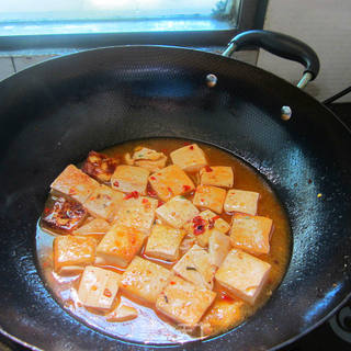 麻婆豆腐的做法步骤:10