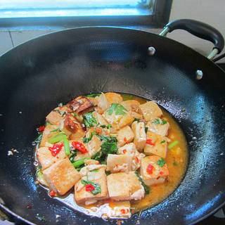 麻婆豆腐的做法步骤:12