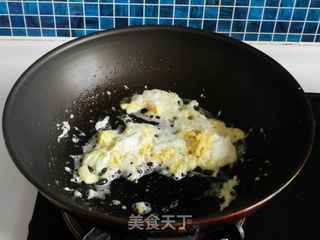 猪头肉炒饭的做法步骤:5