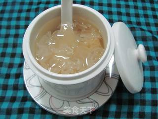 雪梨冰糖银耳的做法步骤:11
