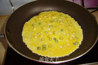 玉米蔬菜煎饼的做法步骤:3