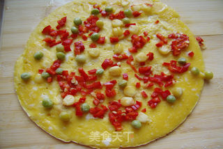 玉米蔬菜煎饼的做法步骤:5