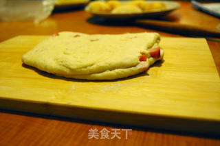 酥酥脆脆——烟熏肉司康的做法步骤:12