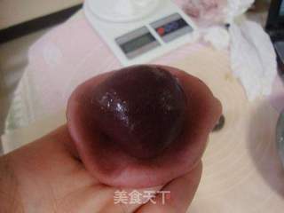 五彩缤纷的冰皮月饼的做法步骤：7