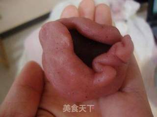 五彩缤纷的冰皮月饼的做法步骤:8