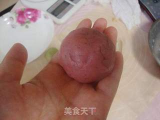 五彩缤纷的冰皮月饼的做法步骤：9