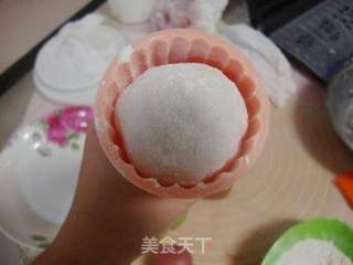 五彩缤纷的冰皮月饼的做法步骤：10