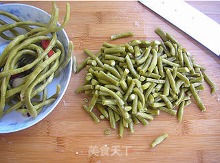 羊排酸豆角的做法步骤:4