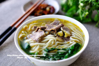 咖喱牛肉面的做法步骤:7