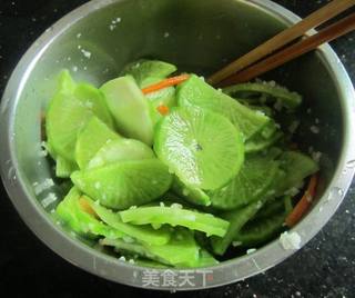 翡翠萝卜的做法步骤:11