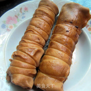 捆绑---豆腐皮的做法步骤:8
