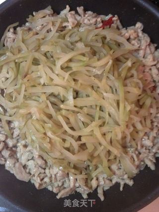 榨菜肉絲--【傳統的榨菜】減鹽新鮮嚐的做法步骤:9