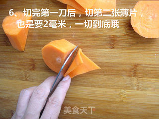 胡萝卜蝴蝶的做法的做法步骤:6