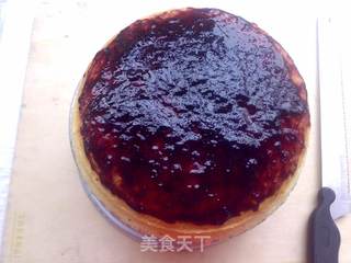桑葚酱芝士蛋糕的做法步骤:15