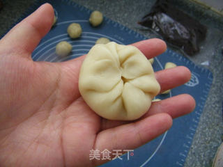 【番茄自制美食】中秋月饼之苏式酥皮月饼---【蛋黄酥】的做法步骤:8