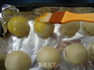 【番茄自制美食】中秋月饼之苏式酥皮月饼---【蛋黄酥】的做法步骤:19