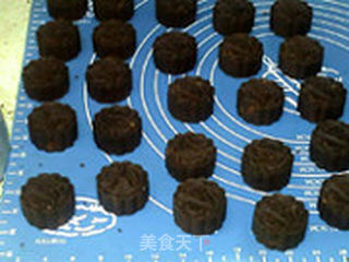 免烤摩卡咖啡月饼的做法步骤:16