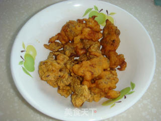 黄花菜蒸酥肉的做法步骤:9