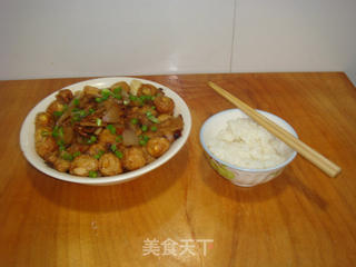 黄花菜蒸酥肉的做法步骤:12