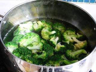蚝油西兰花的做法步骤:7