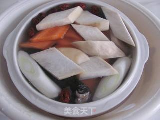 杏鲍菇乌鸡汤的做法步骤:9