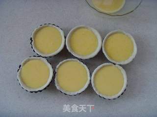 黄桃蛋挞(飞饼版)的做法步骤:8