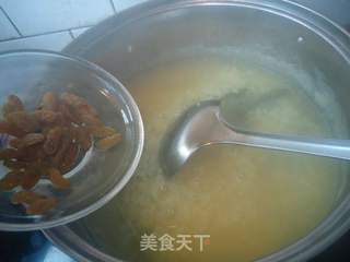 香甜荷叶粥的做法步骤:7