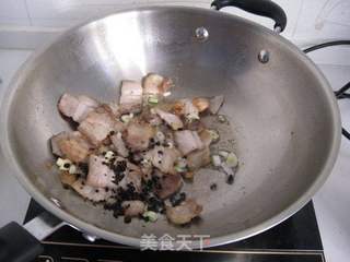 卷心菜回锅肉的做法步骤:6