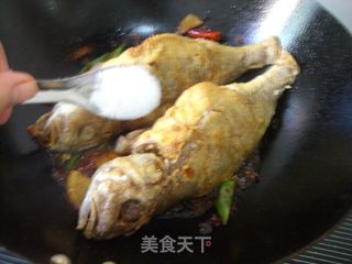 香辣豆豉黄鱼的做法步骤：11