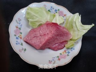 眉豆肉片的做法步骤:2