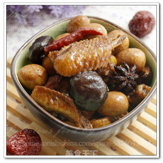 还能再美味一些吗?----鹌鹑蛋焖鸡的做法步骤:9
