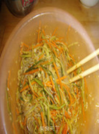 麻酱凉面的做法步骤:9