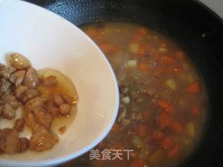 咖喱鸡丁饭的做法步骤:10