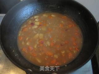 咖喱鸡丁饭的做法步骤:11