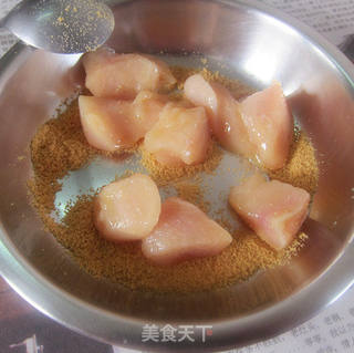 另一种口味【芝香鸡米花】的做法步骤:3