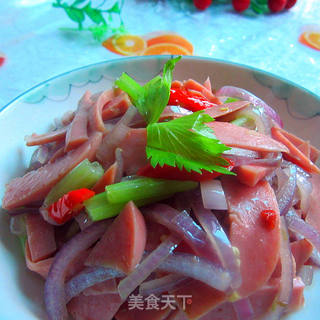 洋葱丝炒火腿的做法步骤:10