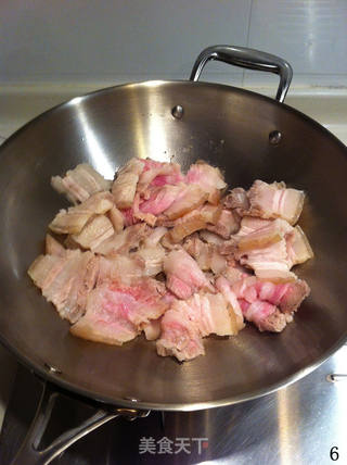 糟辣回锅肉的做法步骤:6