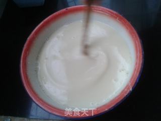 鸡蛋薄饼~~~姥姥的老味道的做法步骤:3