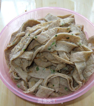 豆渣饼的做法步骤:5